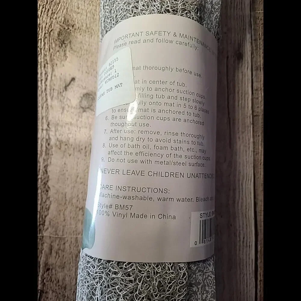 Sultans Linens Loofah Shower And Bath Mat